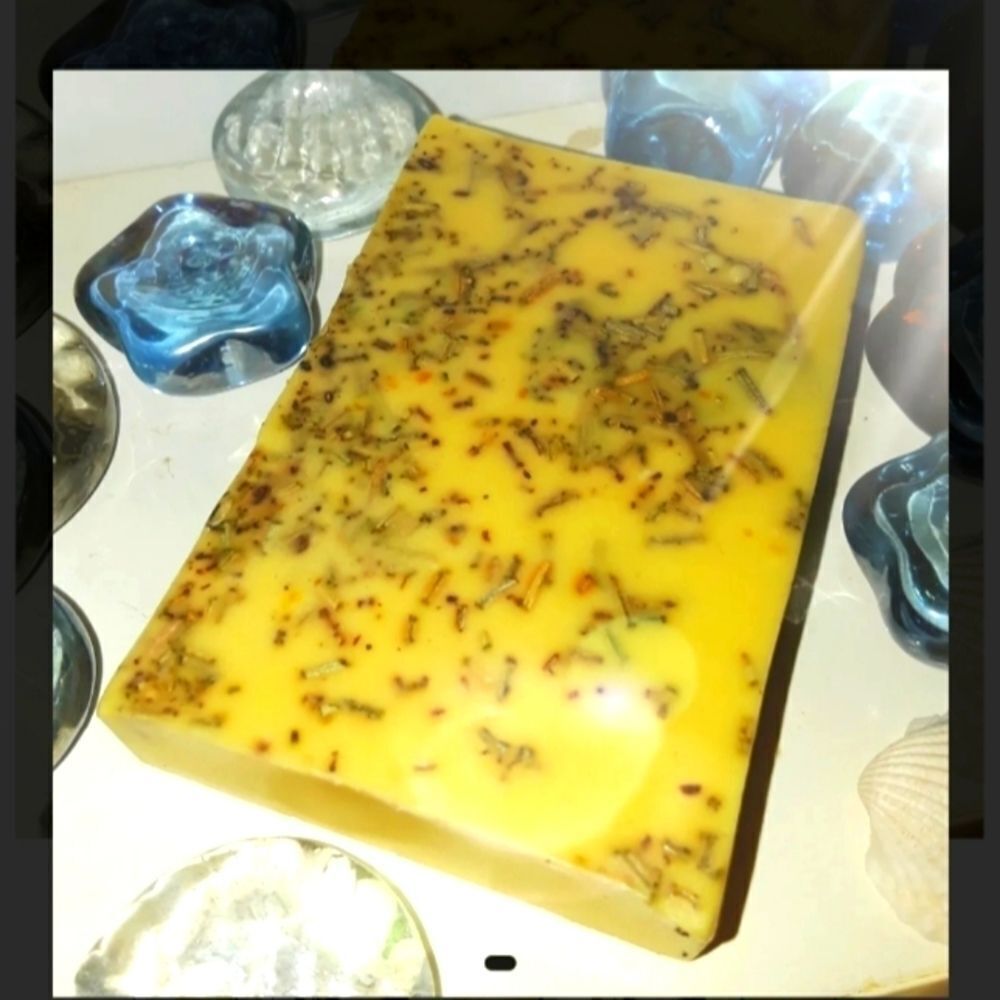 Hand crafted ROSEMARY CITRUS SOAP BAR - Picture 4 of 5